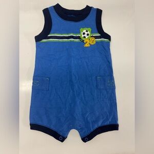 Child of Mine Navy Romper